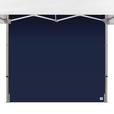 E-Z Up TAA Compliant HUB Sidewall, 8' W x 15' H, Navy Blue SWHB3FXT15NB